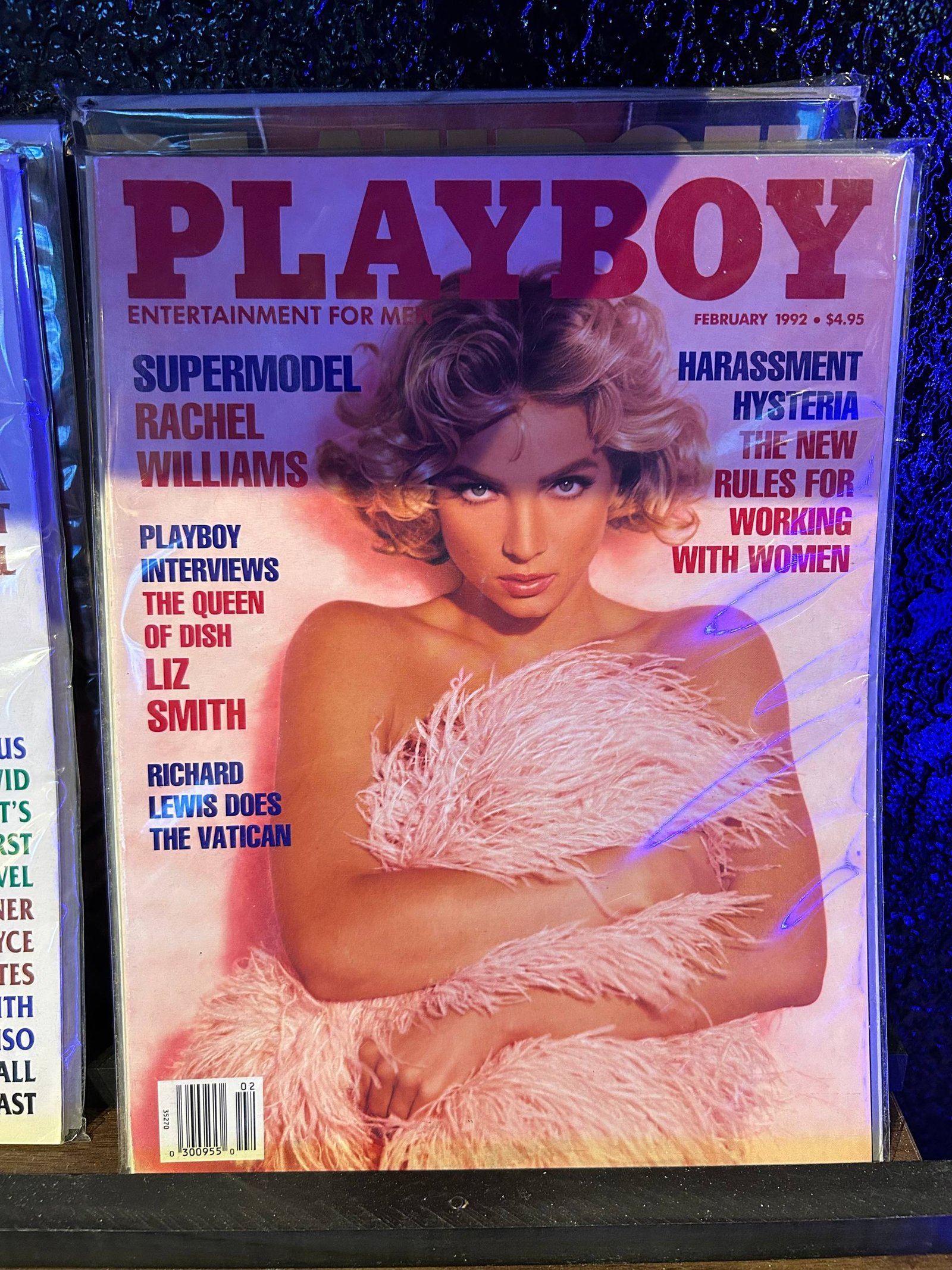 Vintage Playboy Magazine February 1992