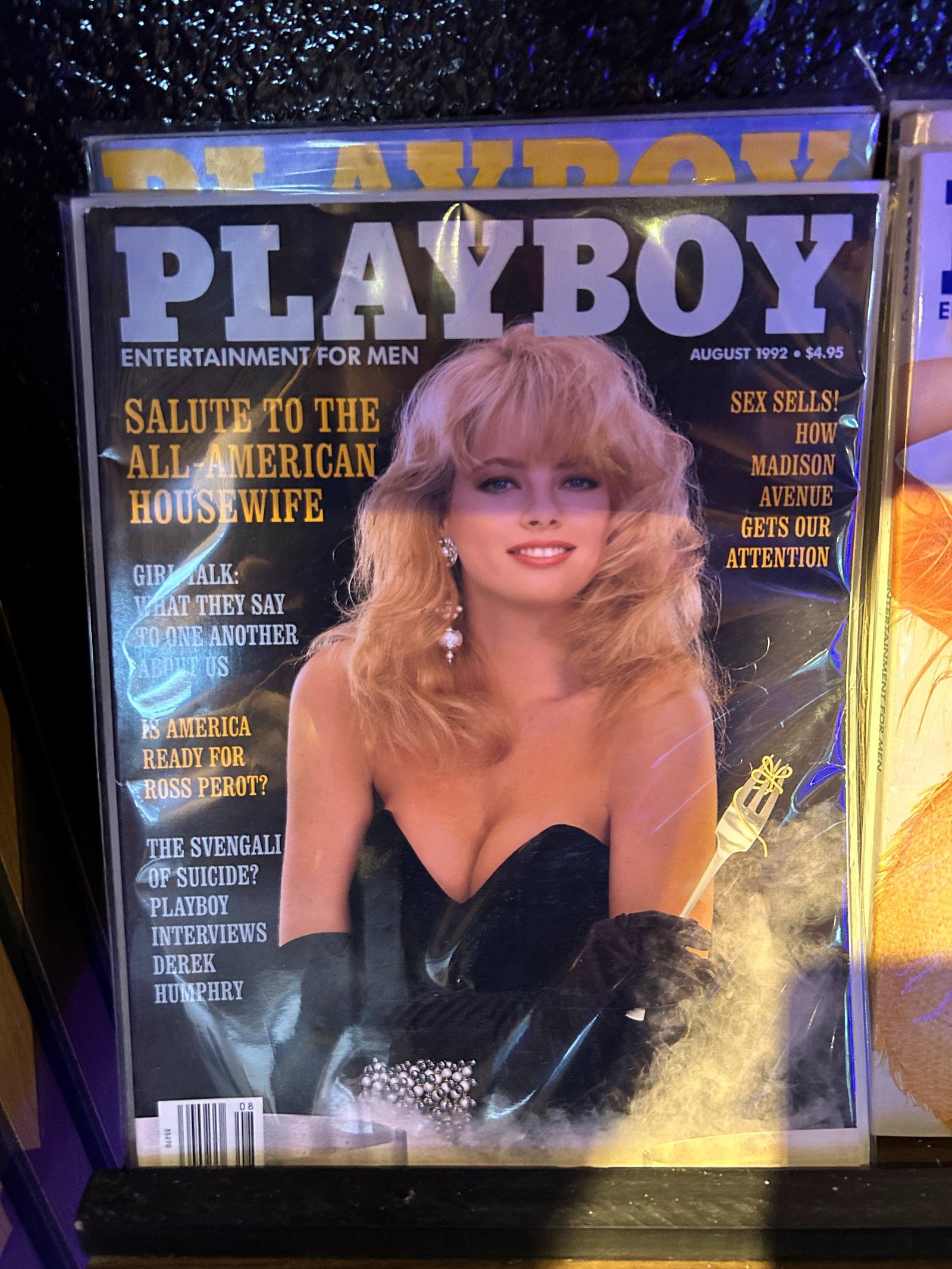 Vintage Playboy Magazine August 1992